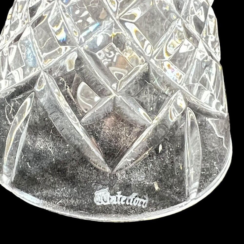 Vtg Waterford Crystal Bell 1986 12 Days of Christmas Three French Hens in BOX - Picture 6 of 11